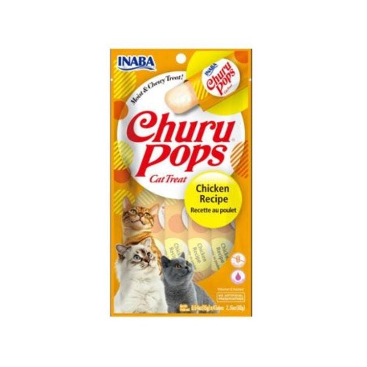 Pamlsok Inaba Churu Pops cat Kura 4 tuby 60 g